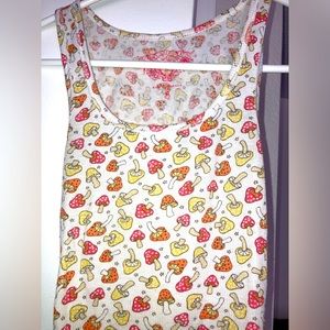 Y2K Mushroom tank top